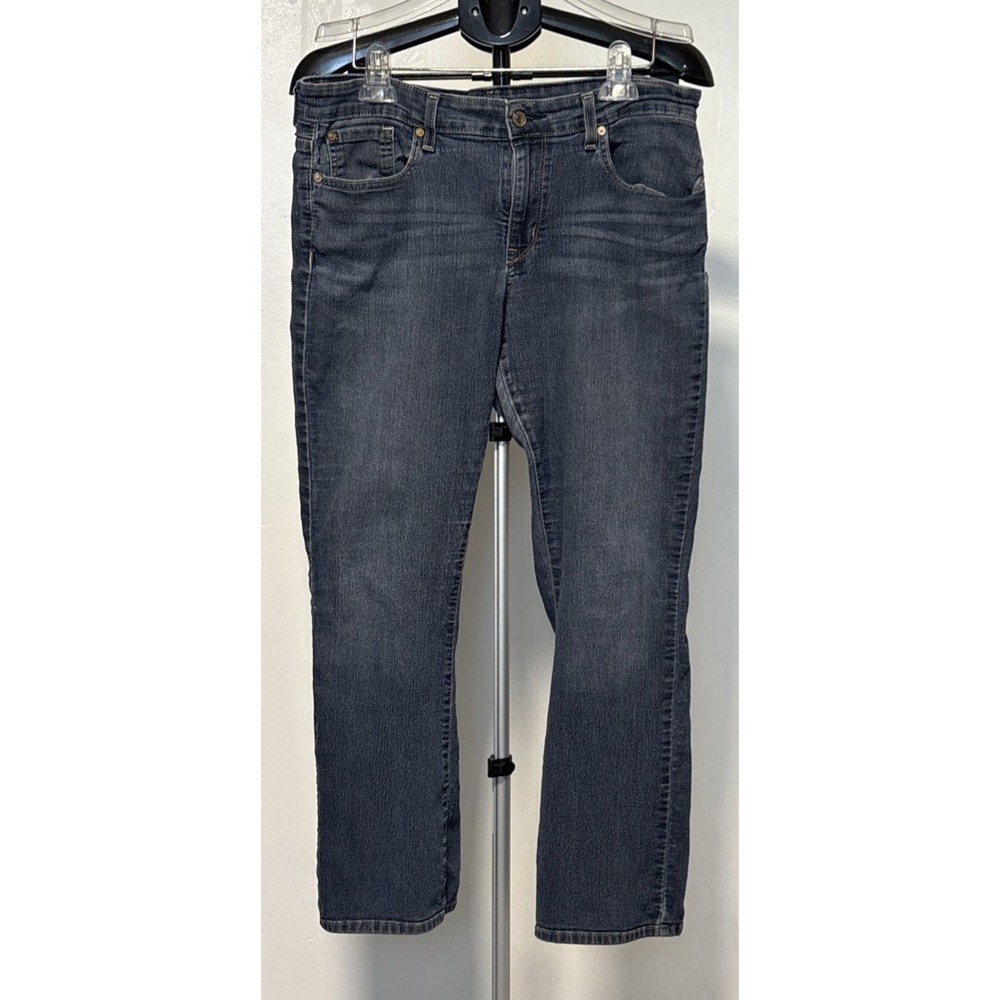 Signature by Levi Strauss Modern Bootcut Jeans Blue Wash Women Size 16 Short